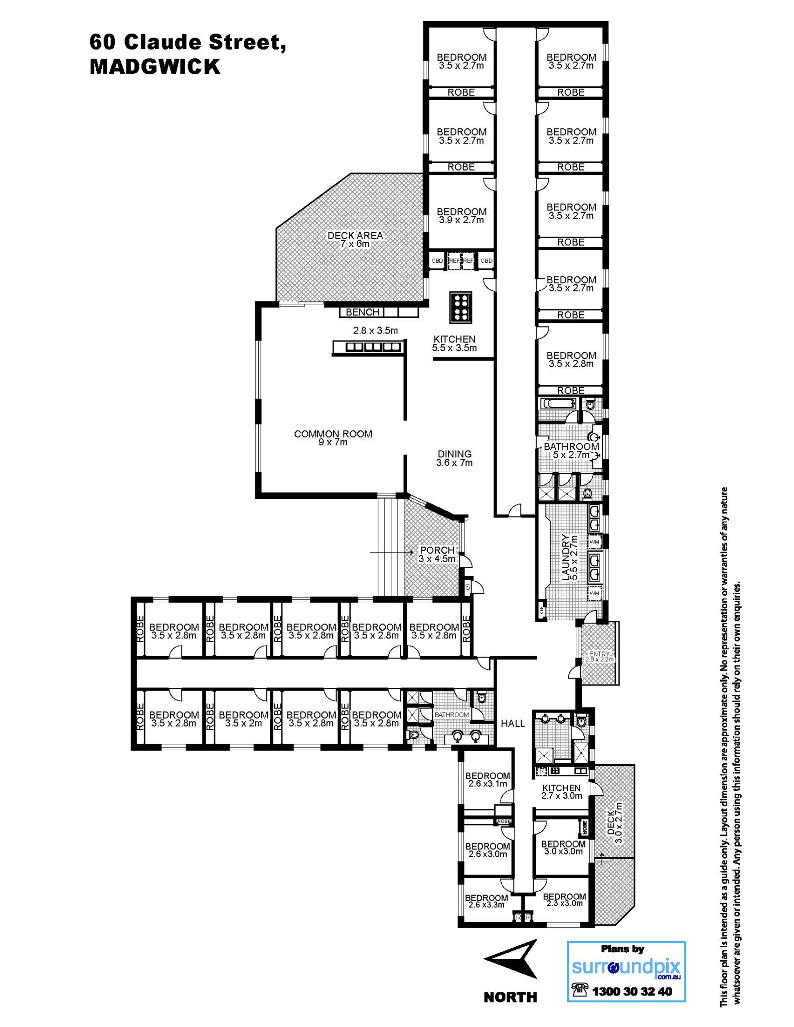 60 Claude Street floorplan